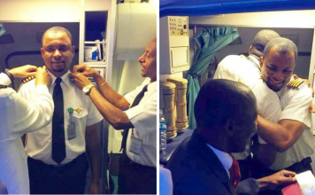 Guy Who Worked As A Aircraft Cleaner Became A Pilot After 24 Years Of Hard Work