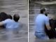 Man Jumps Into Zoo’s Ape Enclosure To Rescue A Drowning Chimp